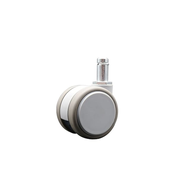 2 Inch MRI Safe Caster, 7/16 Inch Grip Ring Stem